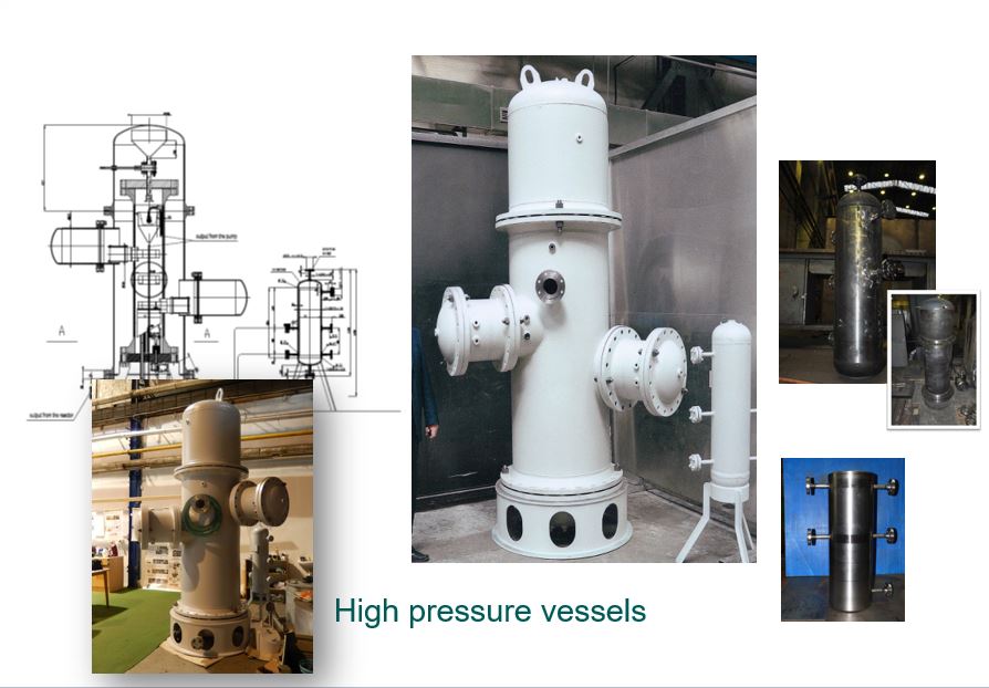 µctl high pressure vessels